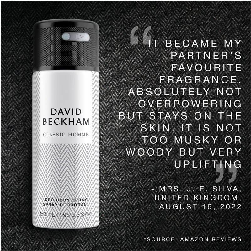 Desodorante Spray David Beckham Classic Homme