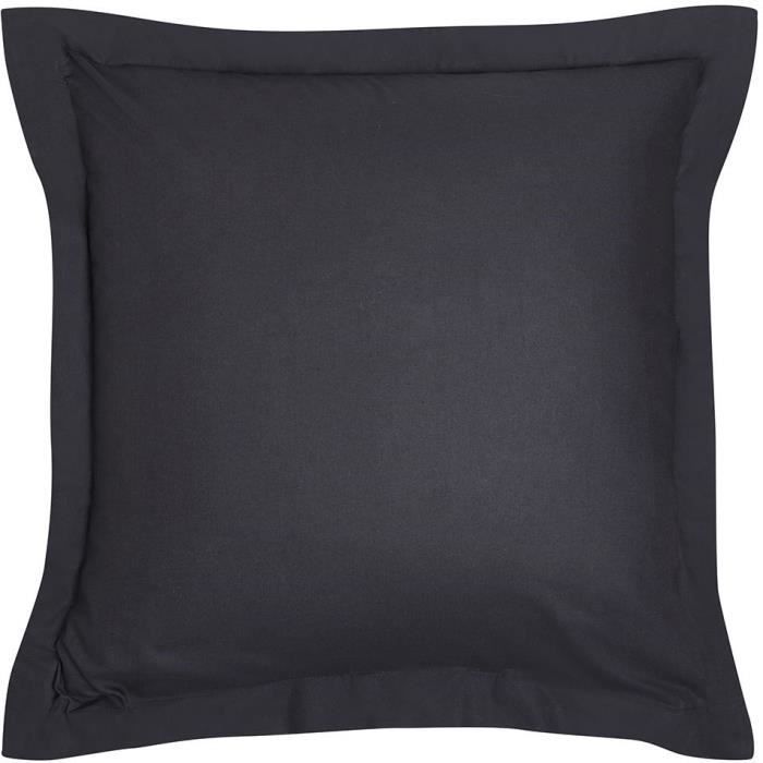 Funda de almohada - HOY - 63 x 63 cm - Algodón orgánico - Certificado Oeko-Tex - Borde de 5 cm