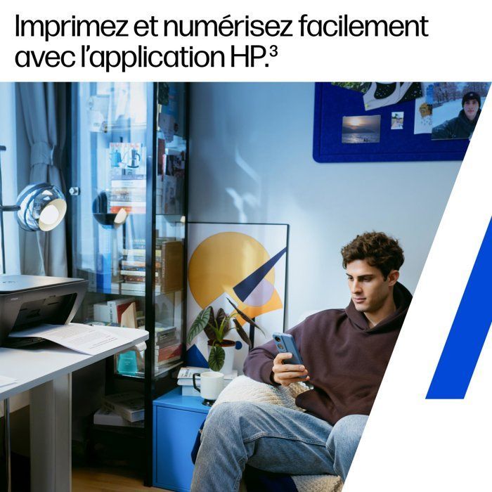 Imprimante tout-en-un HP DeskJet 2910 jet d'encre couleur - 3 mois d'Instant ink inclus avec HP+
