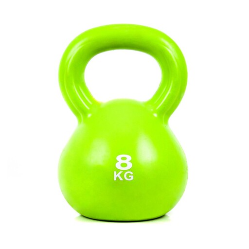 Coshano 8kg Eisen-Kettlebell mit Vinylbeschichtung