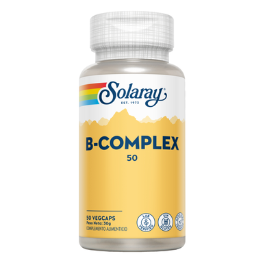 Solaray Nutritional Support Capsules B-kompleks 50 kapsler