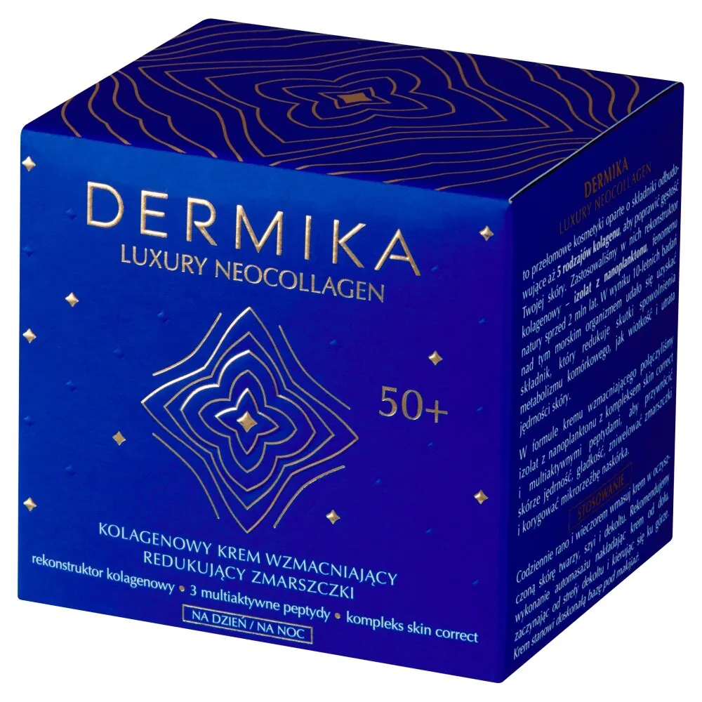 Dermika Luxury Neocollagen Kolagenowy krem wzmacniający 50+ na dzień i na noc