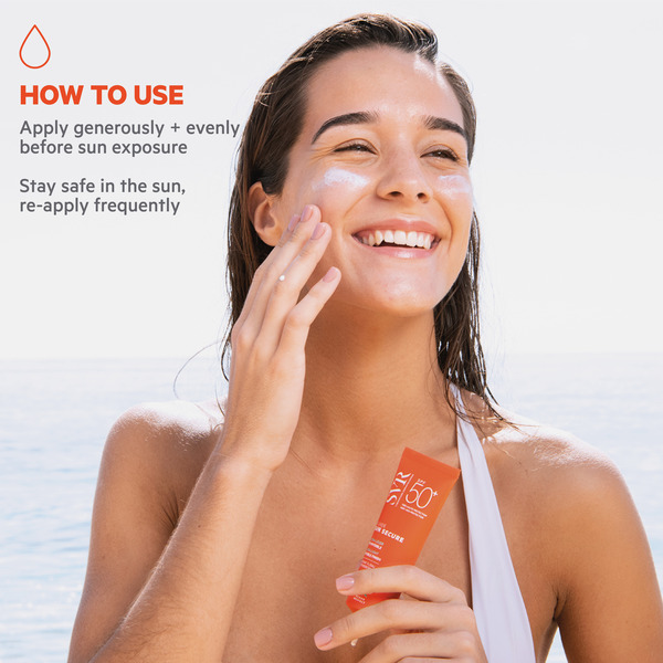 SVR SUN SECURE SPF50+ Fluido Hidratante con Protector Solar Facial 50 ml