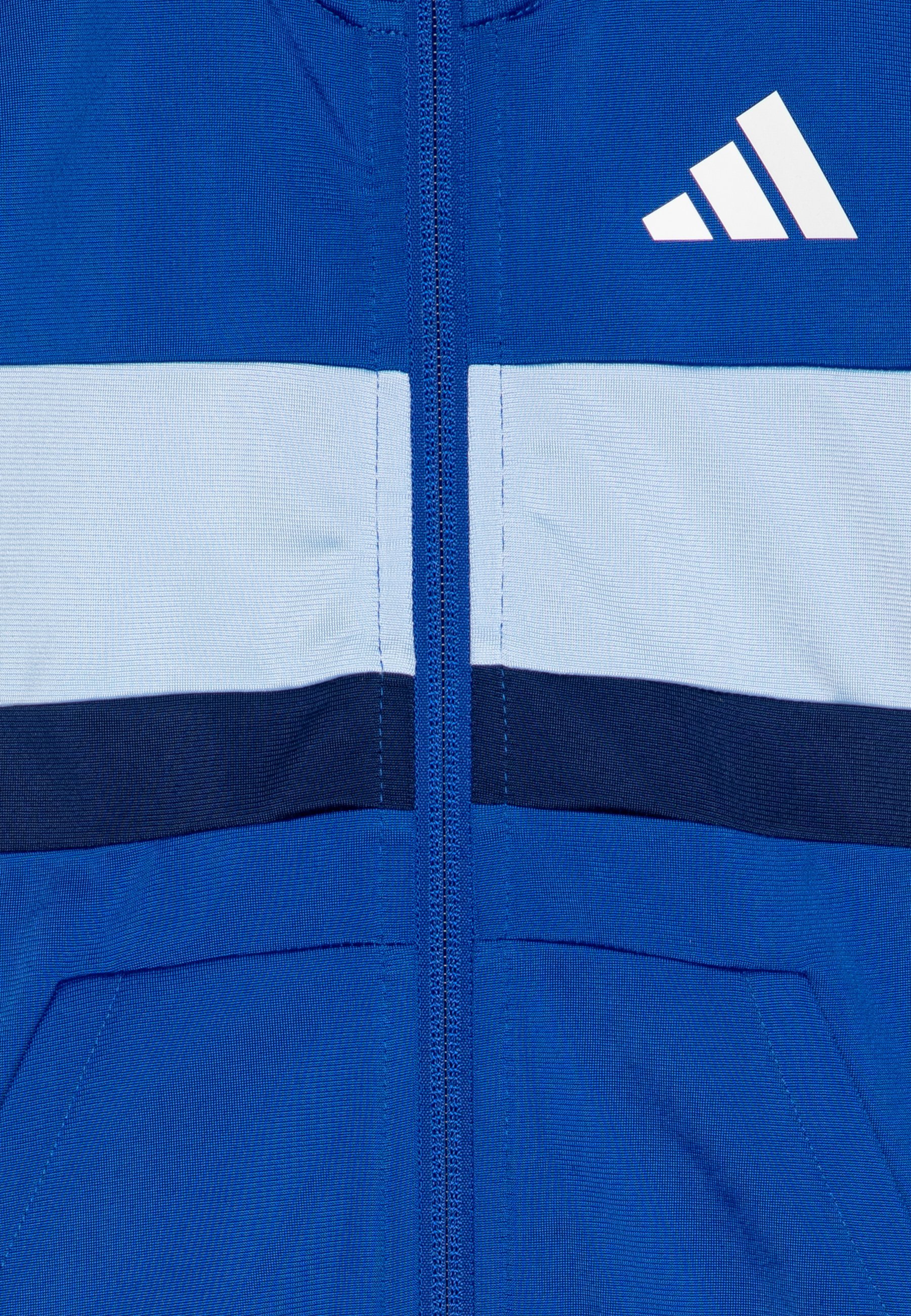 adidas Performance TIBERIOERIO JUNIOR UNISEX - Treningsdress - white/white/glow blue