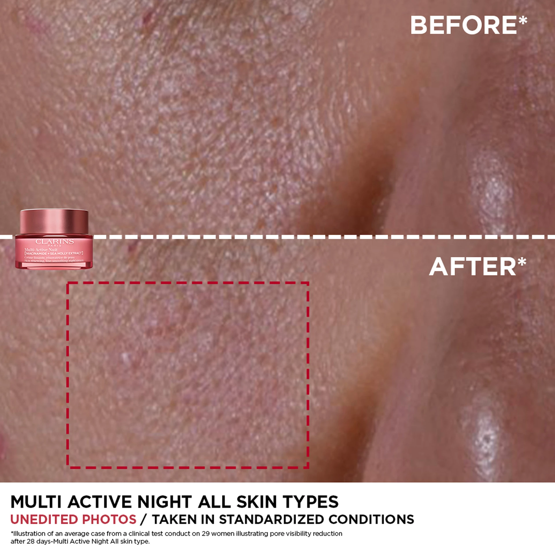 Multiaktív éjszakai krém minden bőrtípusra 50 ml - Clarins
