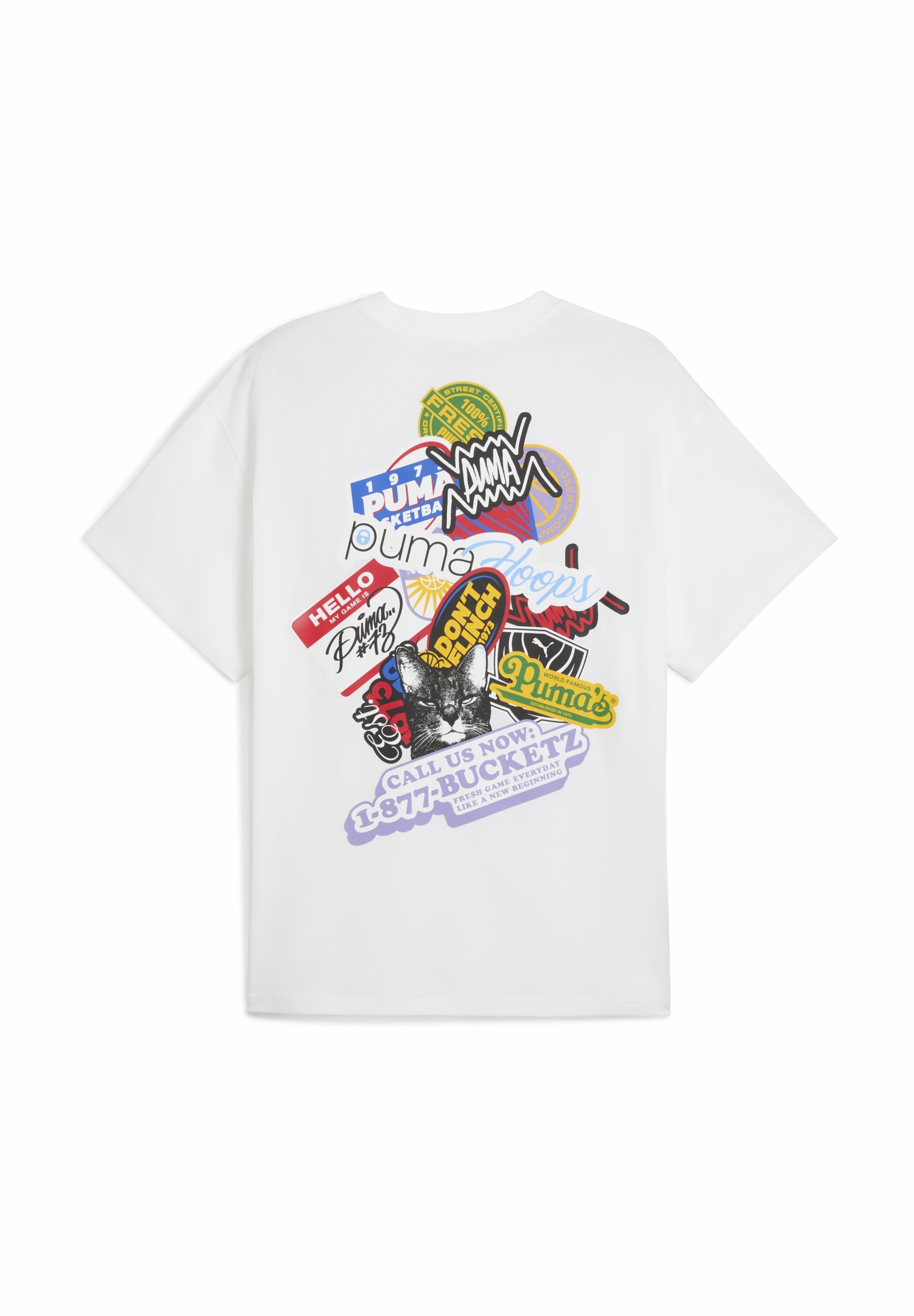T-shirt Puma Print - bianca