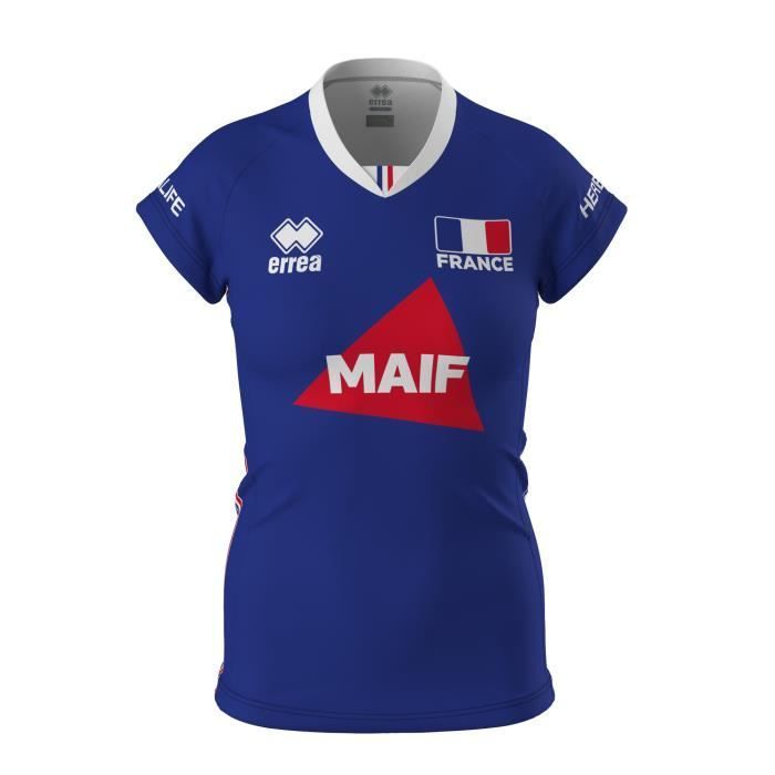 Maillot Domicile femme Officiel de l'Equipe de France 2023 - Blue - S