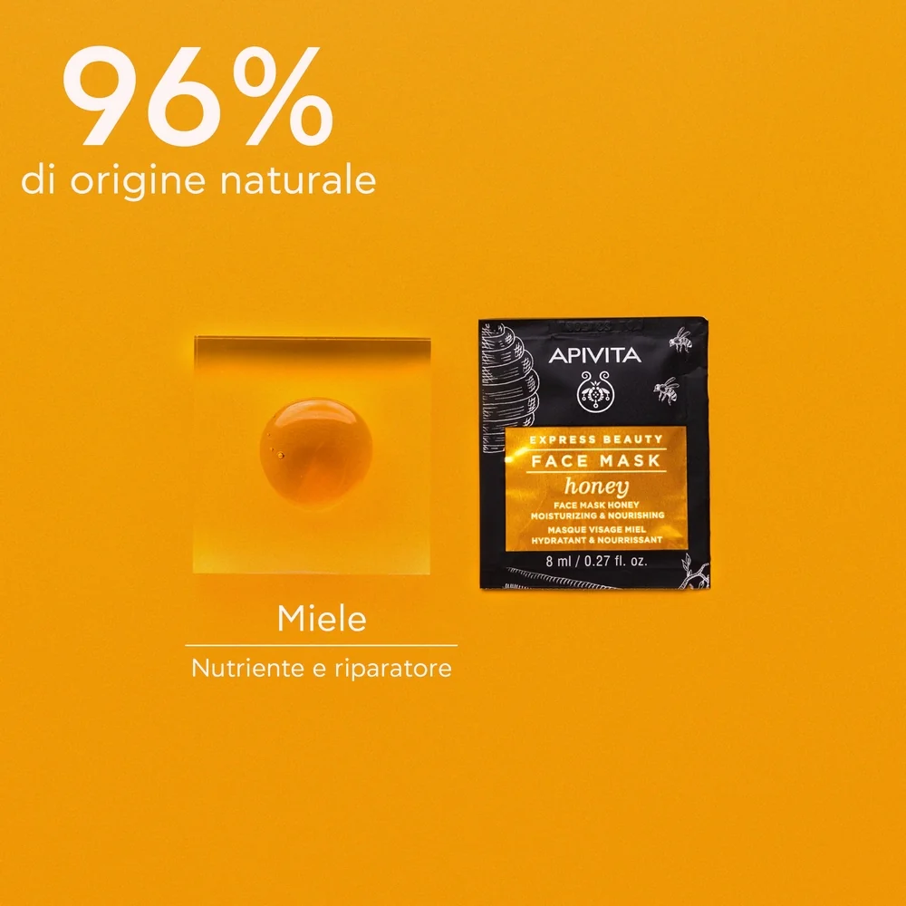 Express Beauty - Viso Maschera Viso Idratante e Nutriente al Miele - Maschera Idratante viso