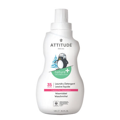 Attitude hajusteeton nestemäinen pyykinpesuaine vauvoille 1050 ml