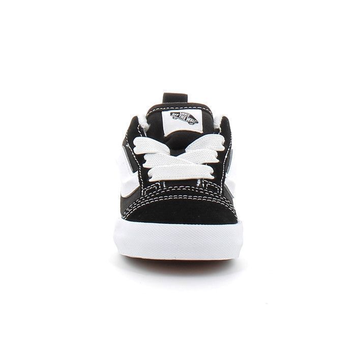 Chaussures pour bébé et petit enfant - VANS - Knu Skool VN000D0K6BT - Noir - Cuir/Textile - Lacets