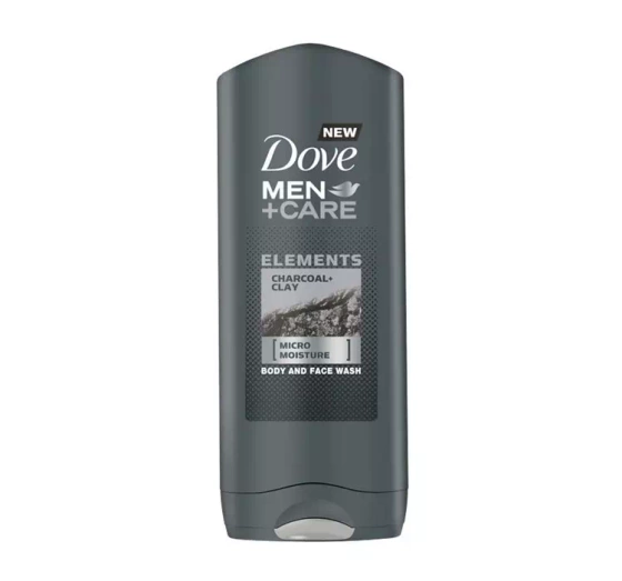 Dove Men Care Elements Charcoal   Clay żel pod prysznic 400 ml