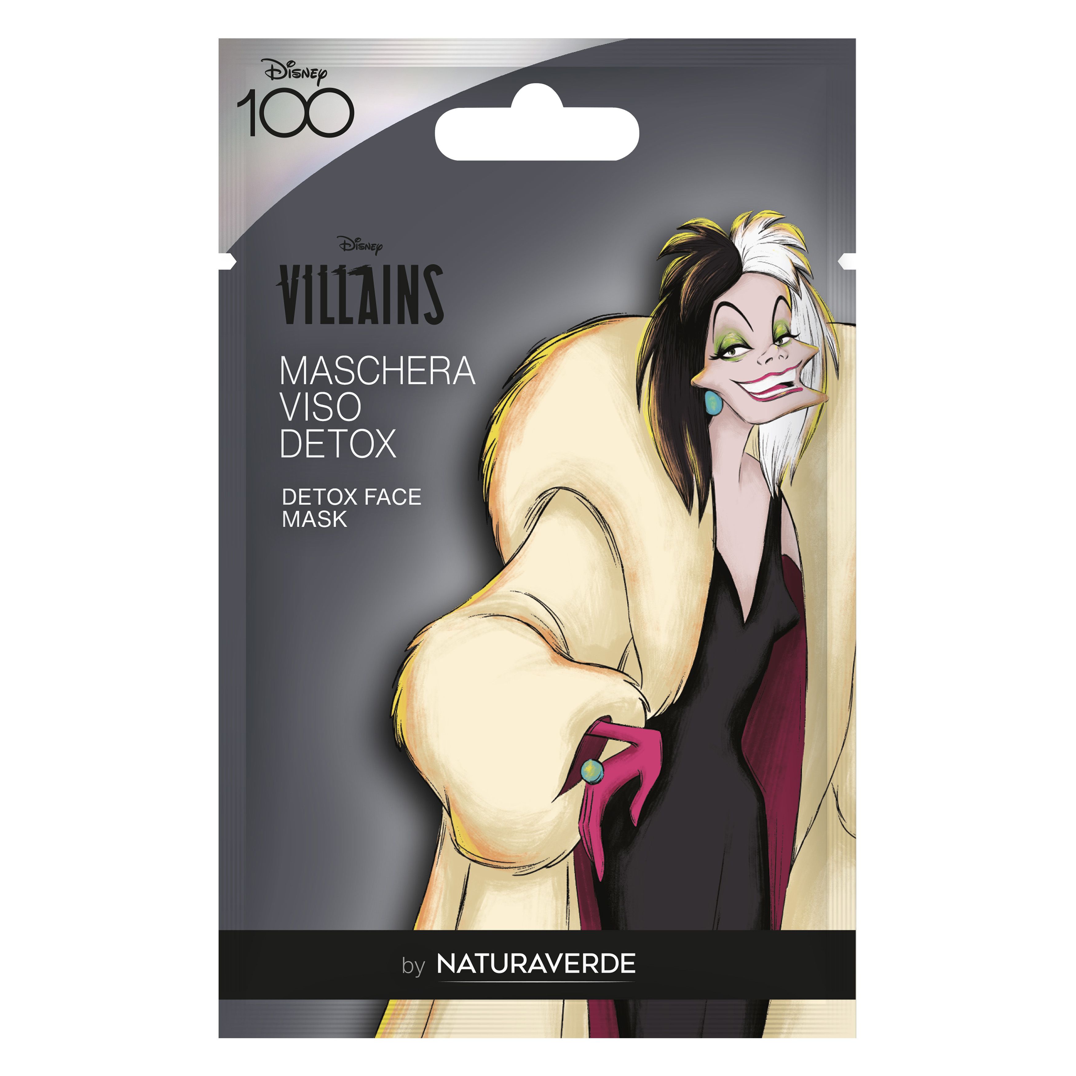 Disney100 Cruella Detox maska za obraz Čiščenje obraza