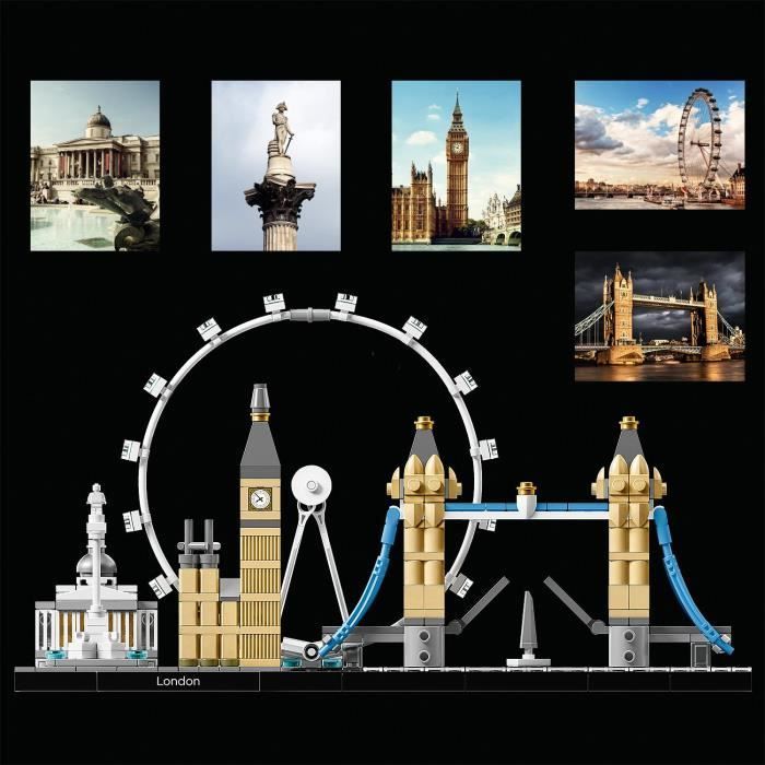 LEGO® Architecture 21034 - Lontoo - 468 palaa - Ikä 12+ - Unisex - Ruskea
