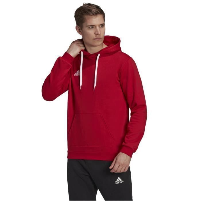 Sudadera con capucha adidas Entrada 22 H57514, para hombre, roja, sudaderas