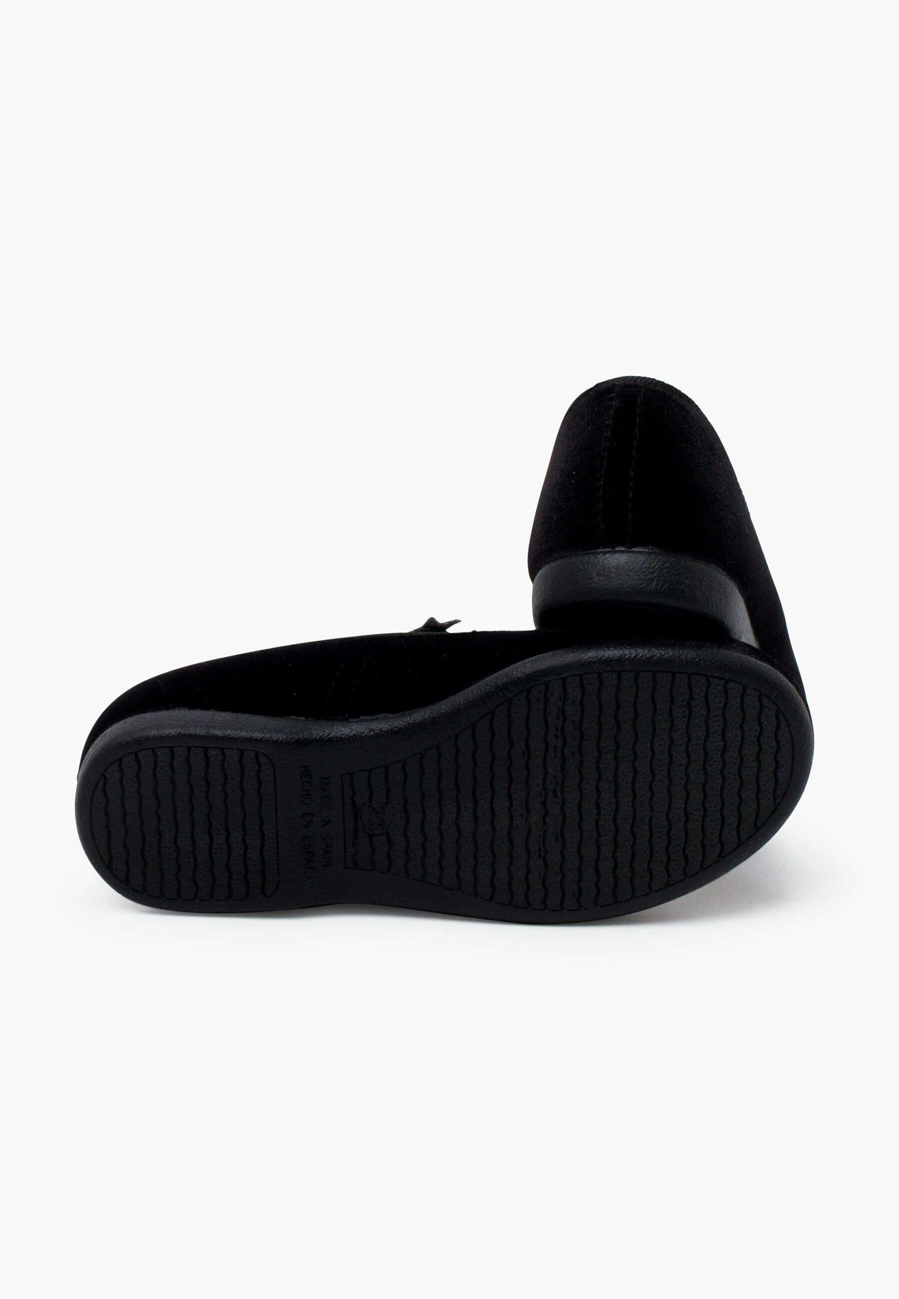Pisamonas Mary Janes à étoiles élastiques - Chaussures bébé - noires