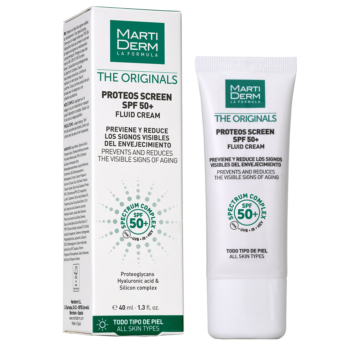 MartiDerm The Originals Proteos Screen SPF50+