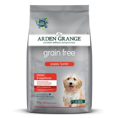 Arden Grange Puppy/Junior – kurczak bez zbóż i superfoods