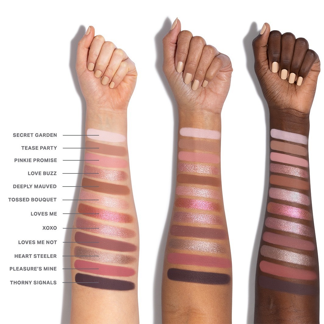Morphe acu ēnu palete Rose Frequency (12 krāsas) - 15 g