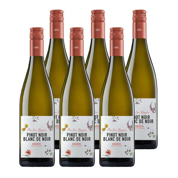 Baden Blanc de Noir, 6 bottles at 0.75 l