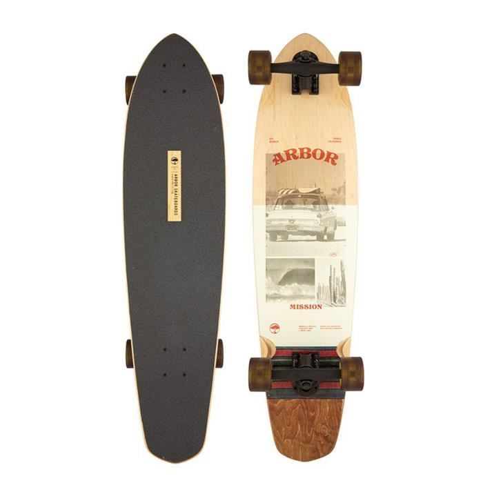 Cruiser Skateboard - ARBOR - Photo Mission - Canadees esdoornhout - 4 wielen - Urban Glide