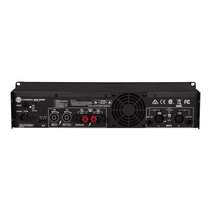Crown XLS 1002 Amplificateur sonorisation