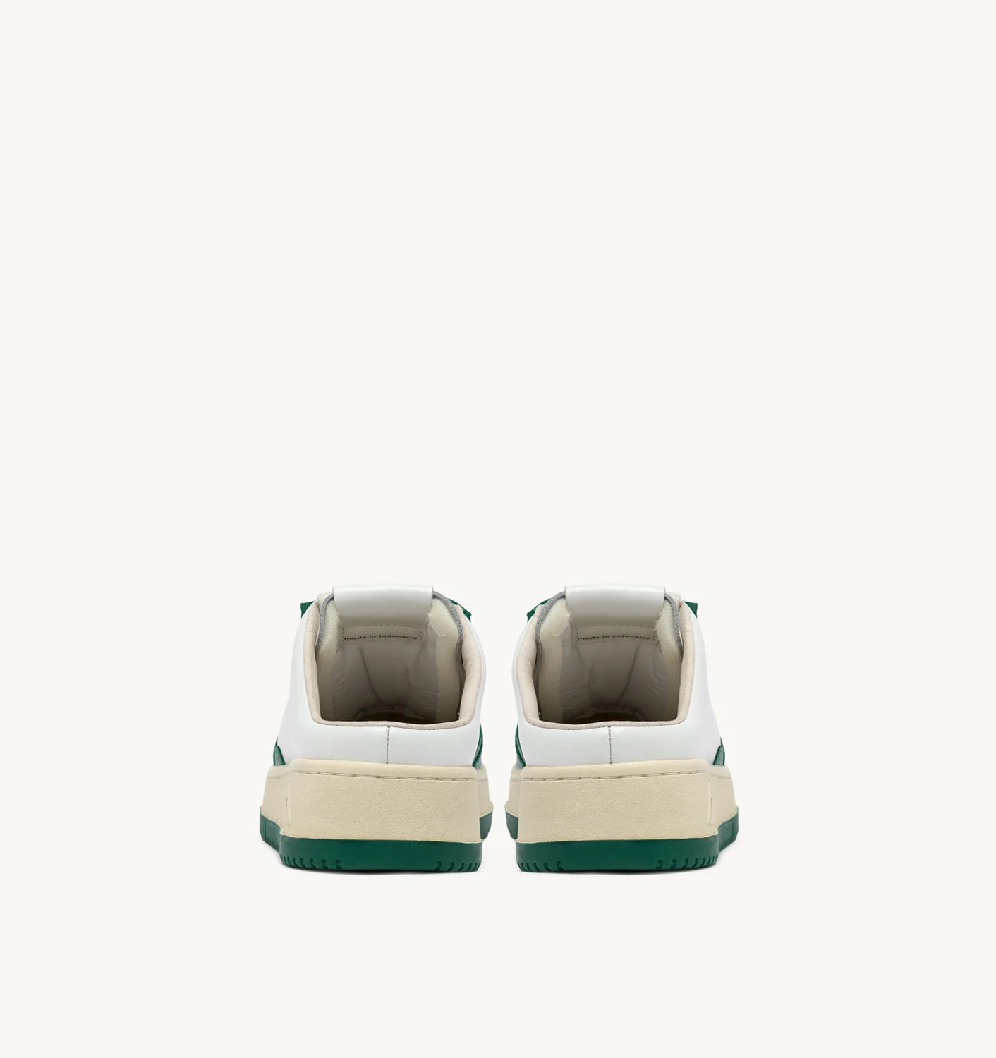 SNEAKERS MEDALIST MULE JOS DIN PIELE ALBĂ ȘI AMAZON