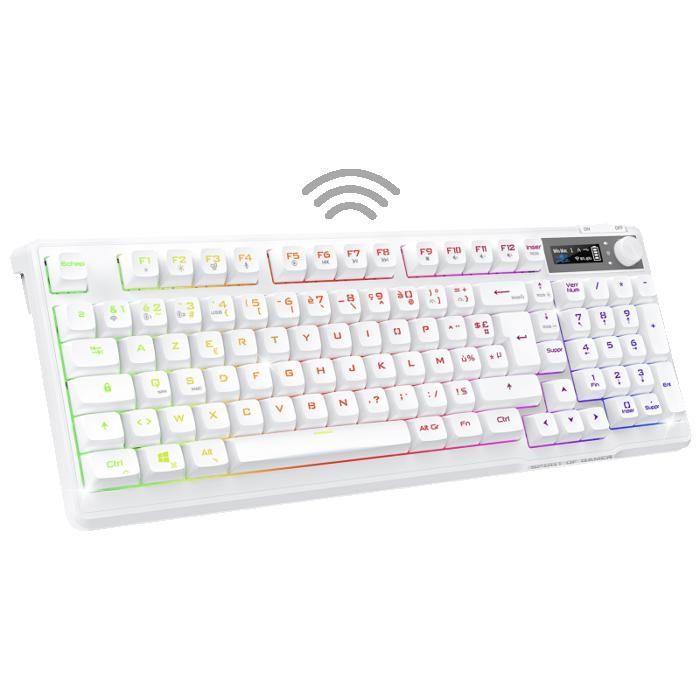 Gaming Keyboard - SPIRIT OF GAMER - K60 - Bluetooth Wireless - RGB Backlighting - 15 RGB Effects