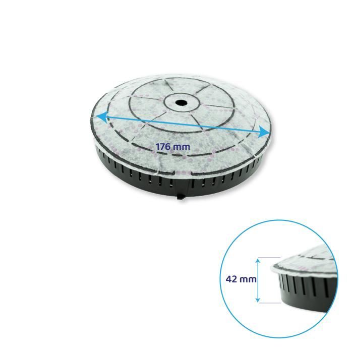 Filtre à charbon pour hotte Whirlpool AMC072