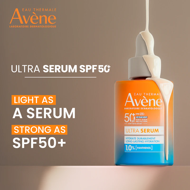 Avène Sun Ultra Serum Dlouhotrvající hydratační ochranné sérum s hydratačními vlastnostmi