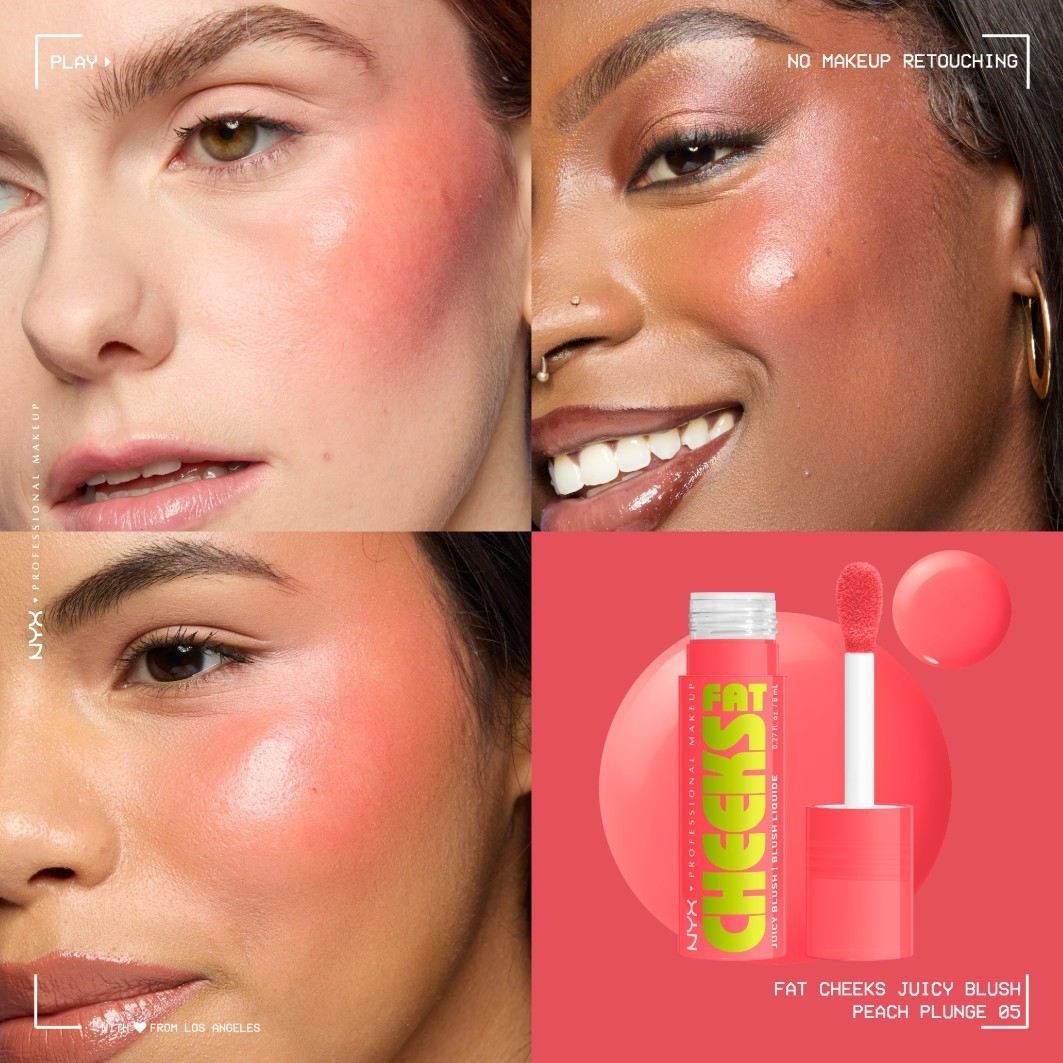 NYX Professional Makeup Blush Fat Cheeks - lícenka na líca - 8 ml