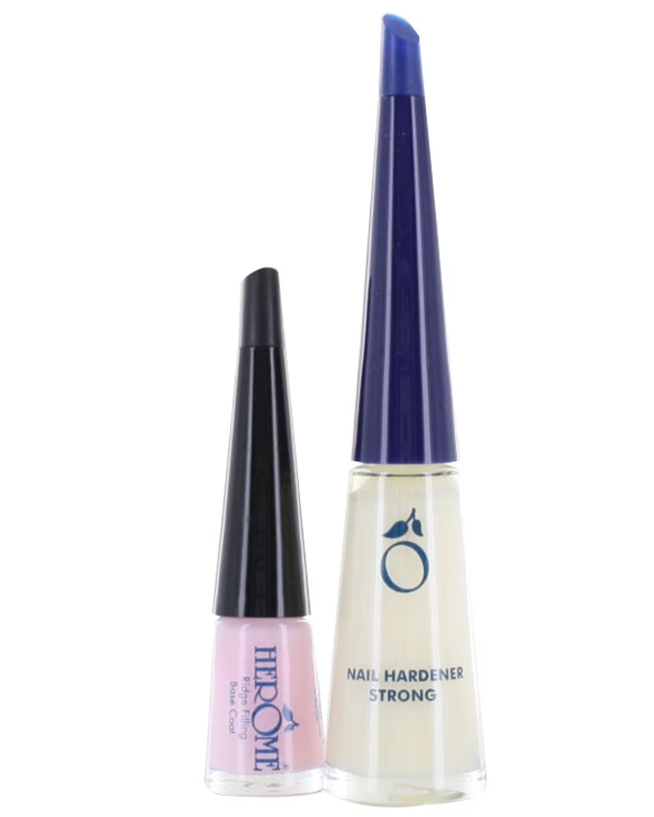 HERÔME NAIL CARE ÎNTRĂRITOR PENTRU UNGHII PUTERNIC CADOU STRAT DE BAZĂ PENTRU UMPLUTURA STRIURILOR