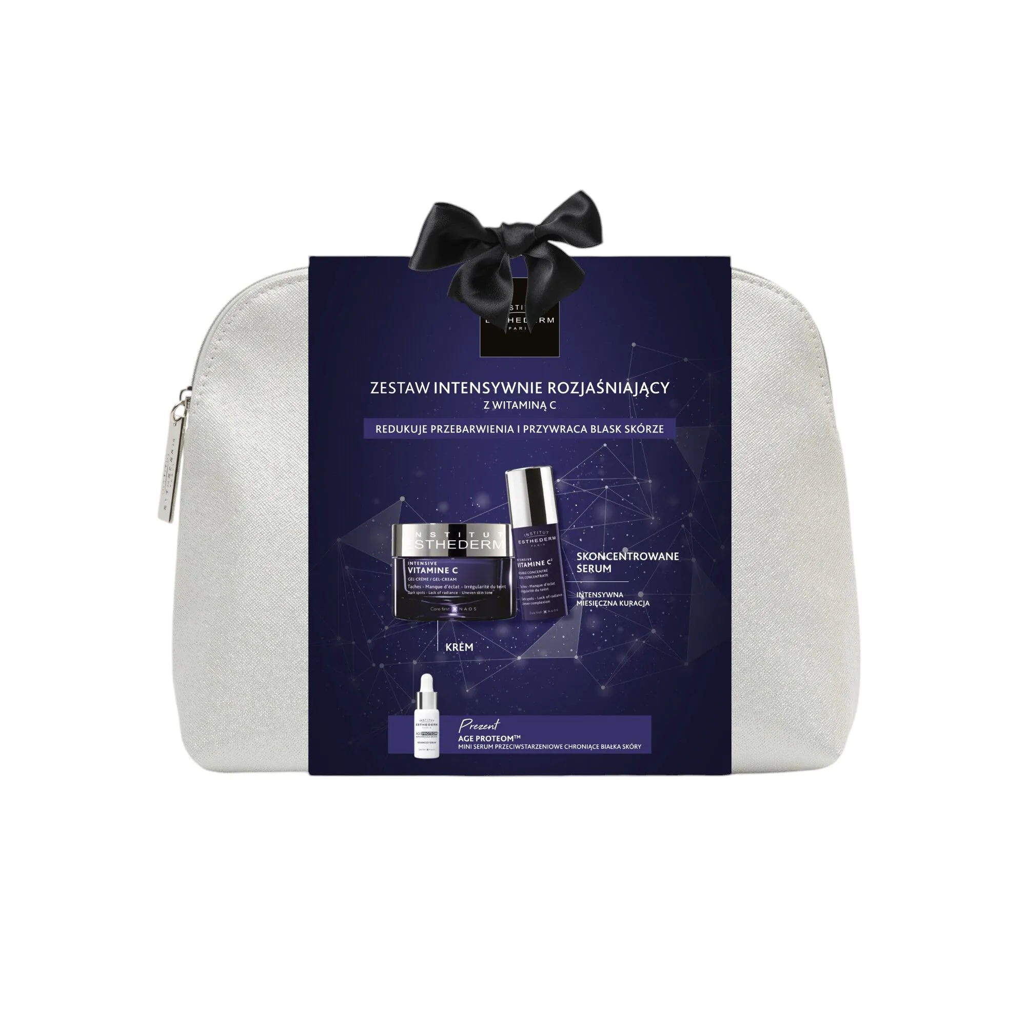 Institut Esthederm Intensive Vitamine C (Krem-żel + Koncentrat + Age Proteom)