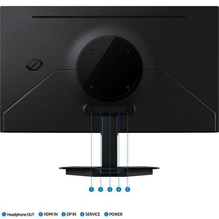 Gaming-PC-Monitor – SAMSUNG – 27 Zoll – QHD – 180 Hz – OLED-Panel – 0,03 ms – Höhenverstellbar – ODYSSEY OLED G5 – G50F