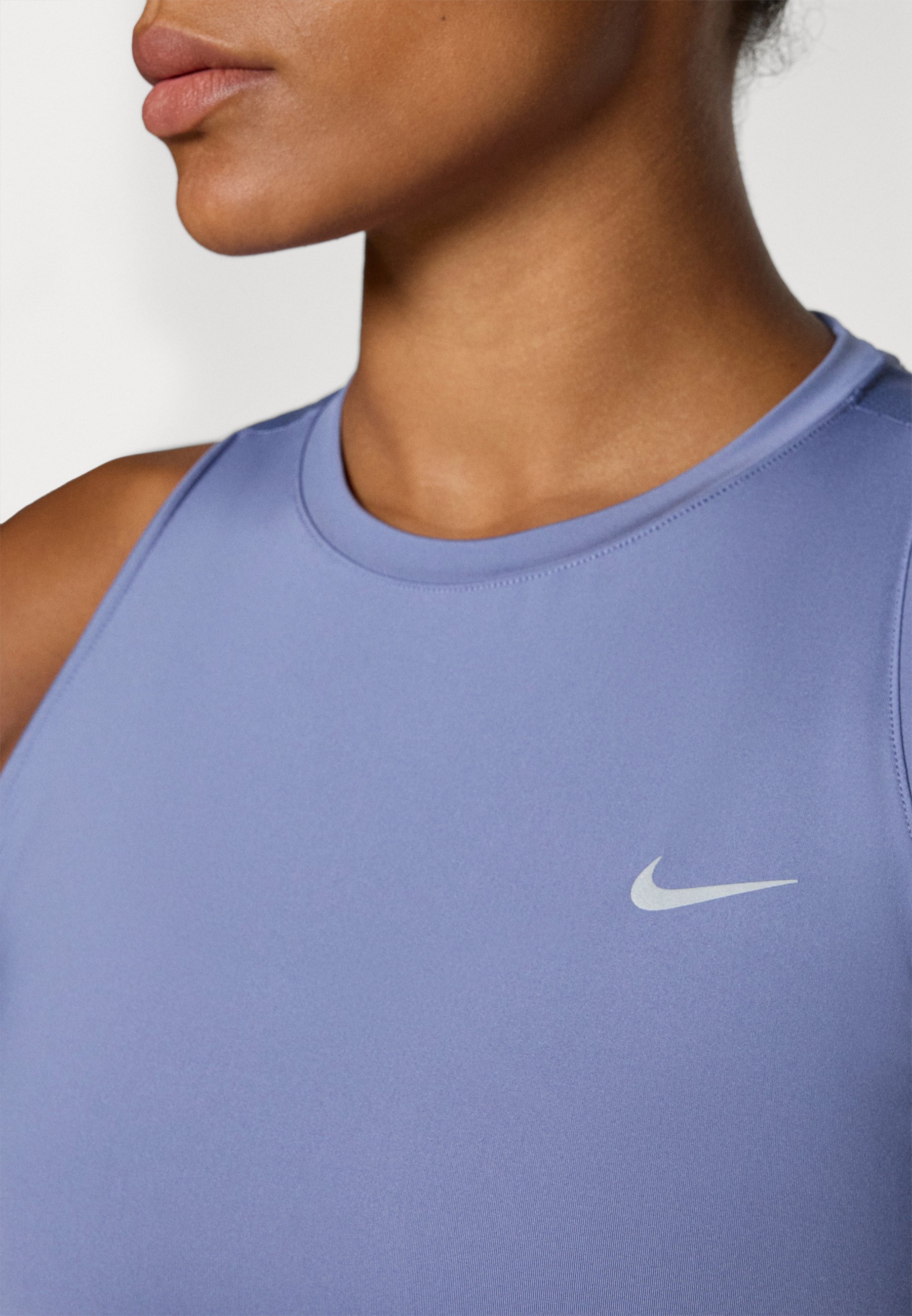 Débardeur Nike Performance SWIFT - Haut - bleu indigo/argent réfléchissant