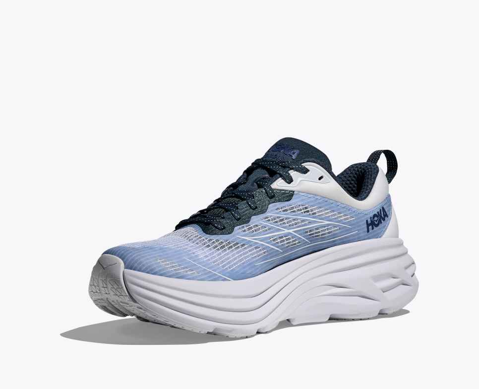 HOKA Stealth/Tech Bondi 8 Caged Sea Ice / Grape Agate