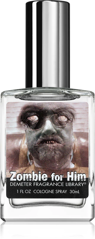 Biblioteca de Fragrâncias Zombie for Him, colônia para homens