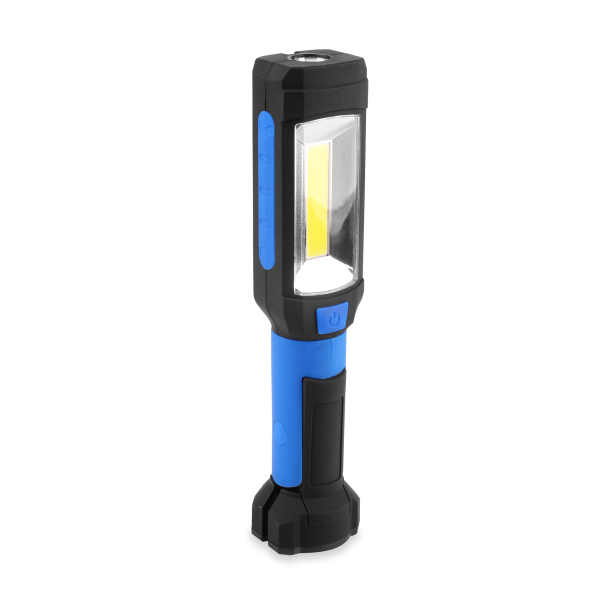 Latarka warsztatowa Germina LED lampa garażowa hak magnes na baterie 1szt.