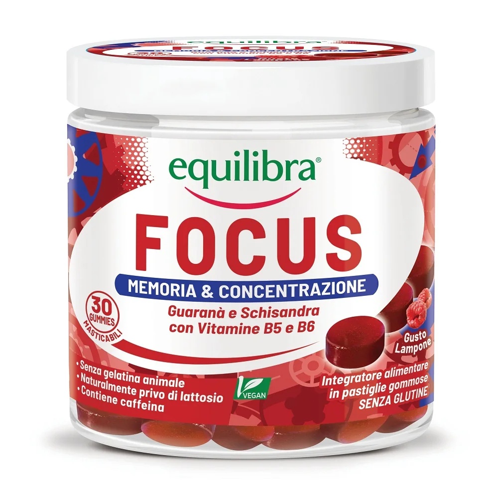 EQUILIBRA Equilibra Focus 30 Fruchtgummis ohne Gluten