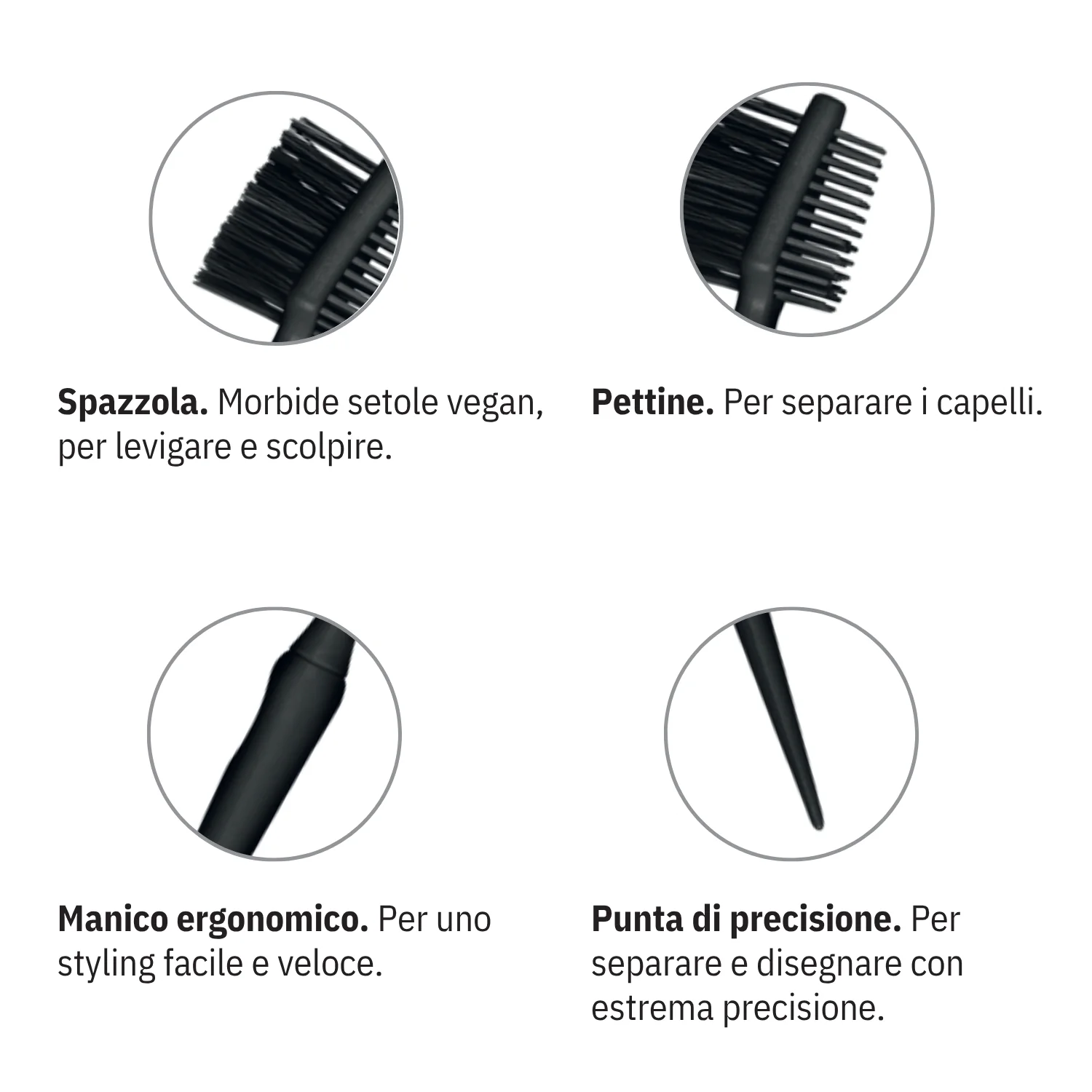 I Capelli CHE FISSA! STYLING KIT: Cerastick Acconciante + 3-In-1 Styling Brush - Cofanetti per Capelli, Pettini, Cera effetto lucido