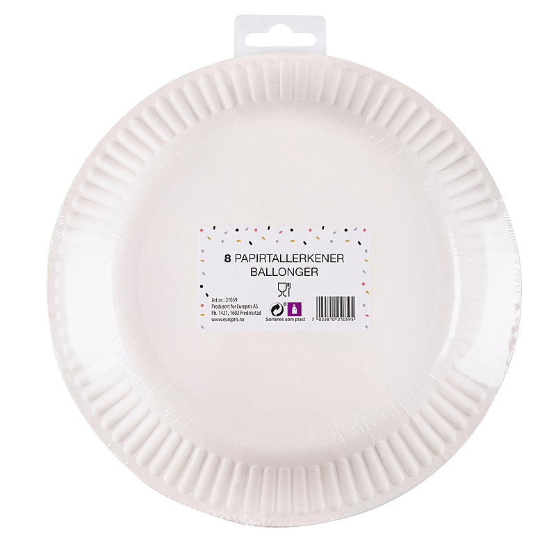 Giform Plate 8 ilmapallon pakkaus