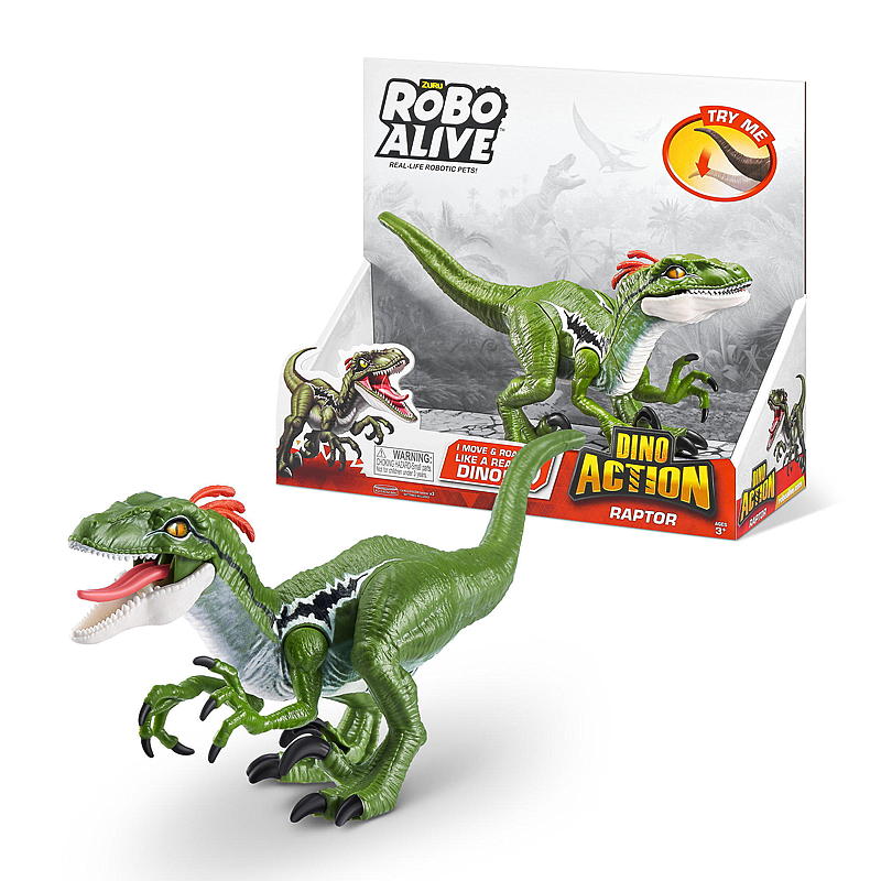 Robo Alive Dino Action Raptor, Robo Alive