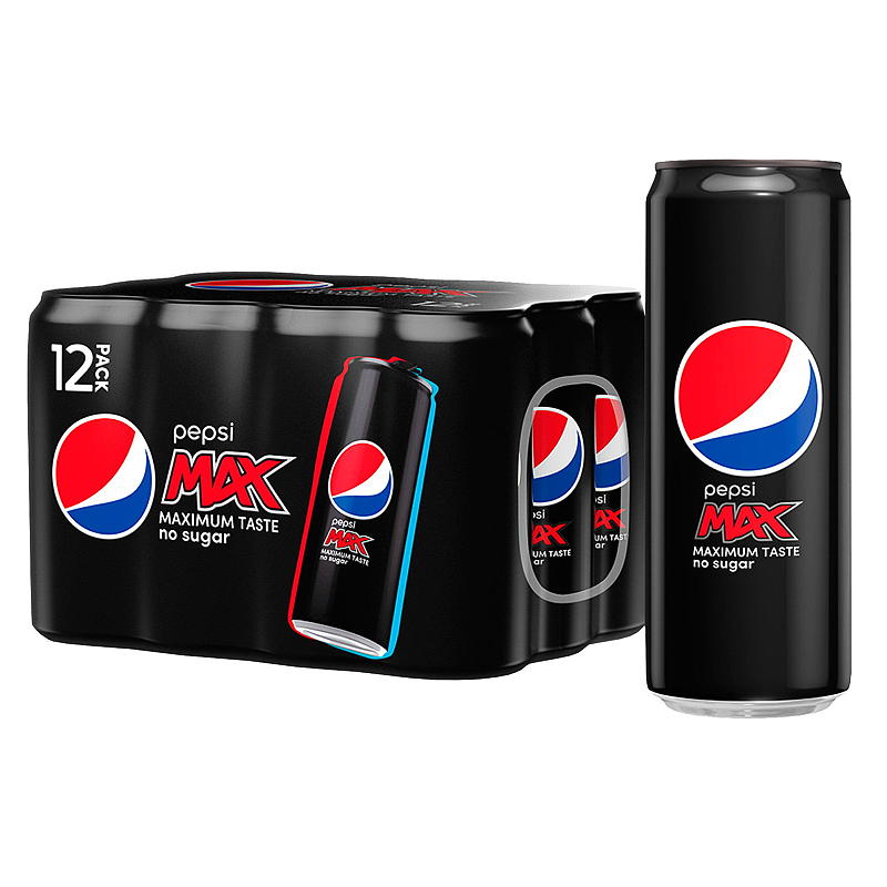 Pepsi Pepsi Max 12x0,33 l dåse