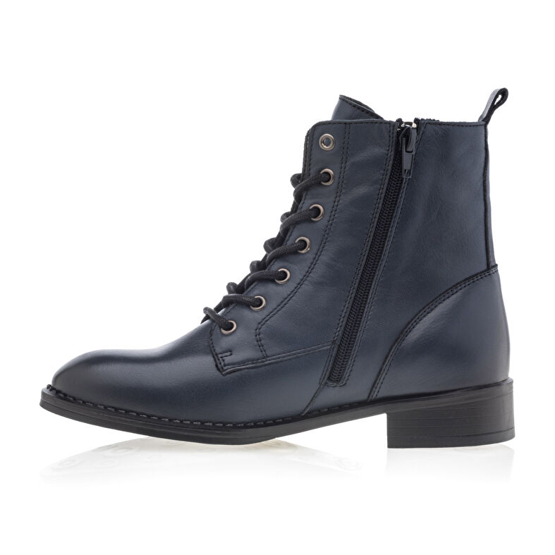 Damenstiefel / Stiefeletten Blau