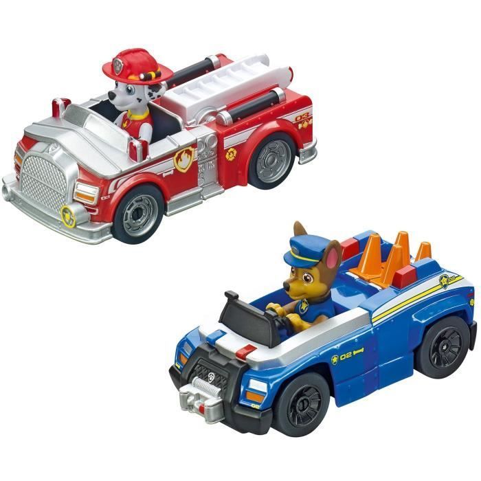 Paw Patrol Rennbahn-Set – CARRERA TOYS – PAW PATROL – Chase – Marshall – Für drinnen