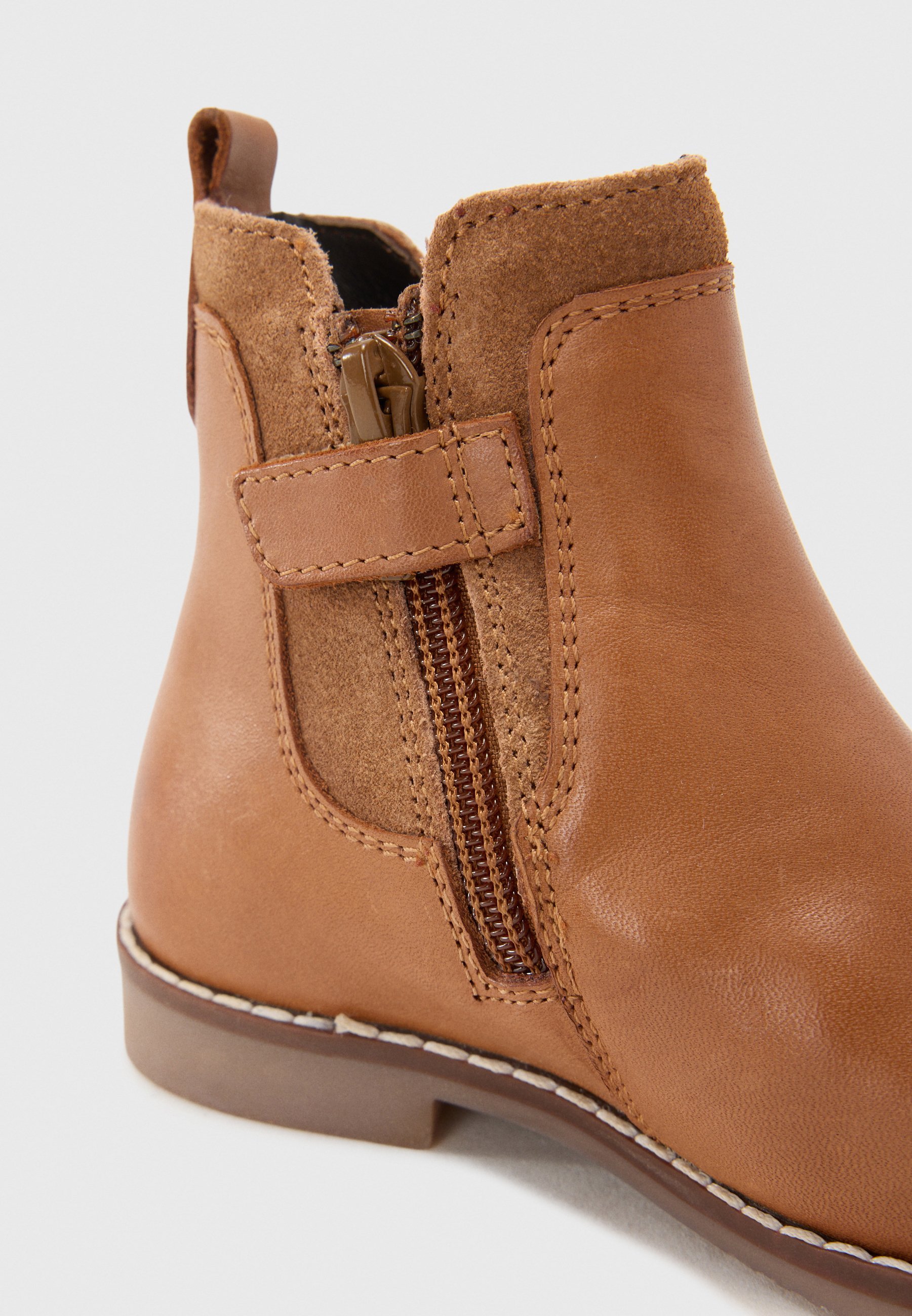 Friboo CUIR - Bottines classiques - beige