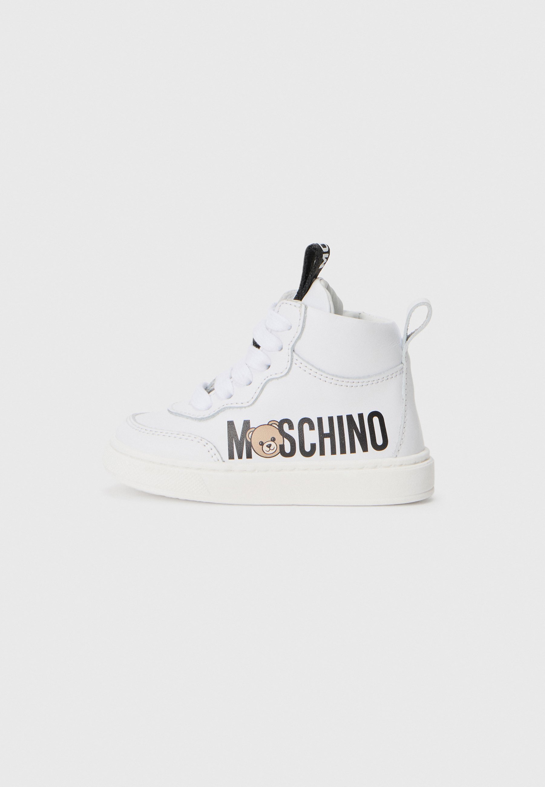 MOSCHINO UNISEX - High-Top-Sneaker - weiß/schwarz