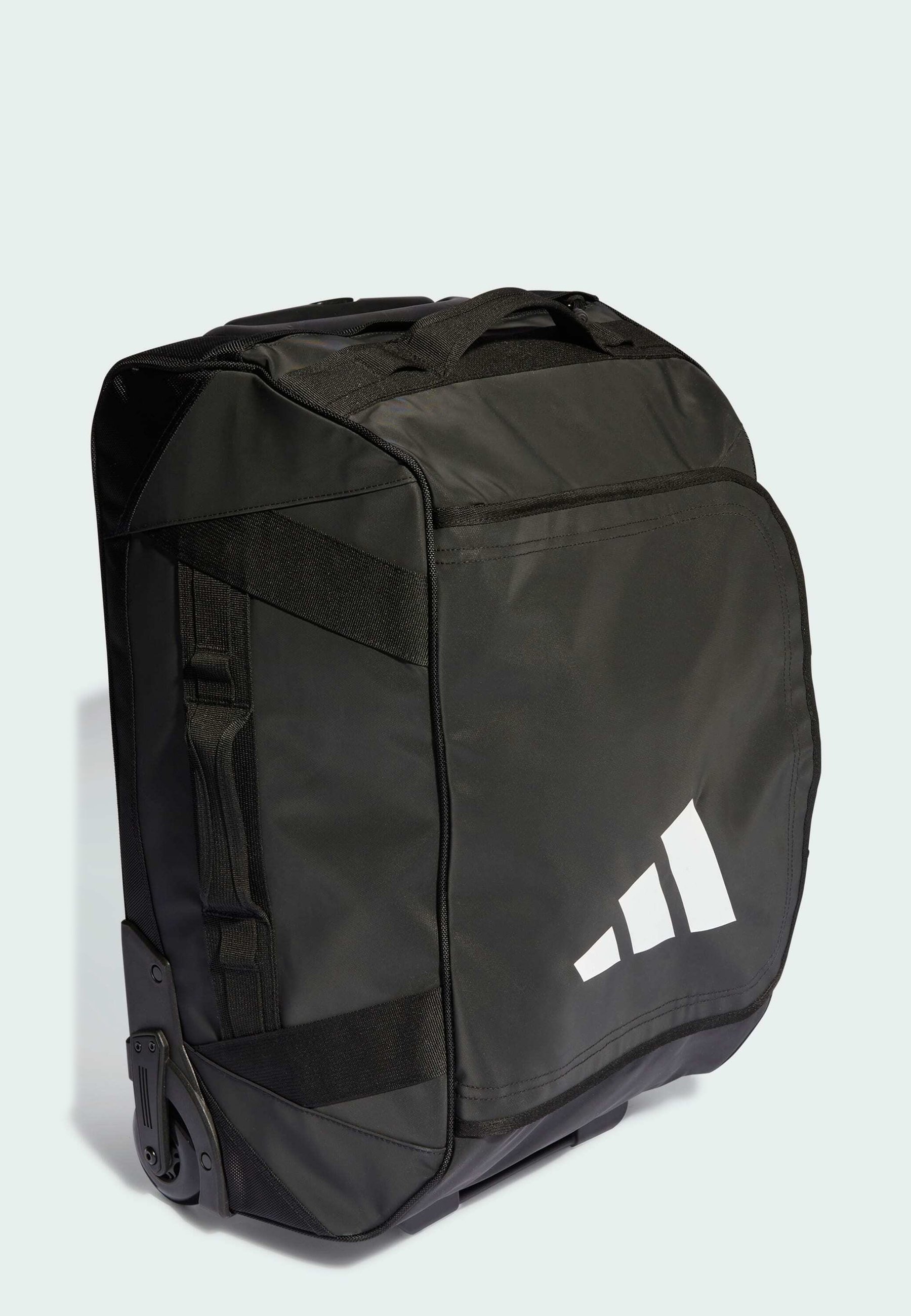 adidas Performance ROLLER SMALL - Kerekes bőrönd - fekete-fehér