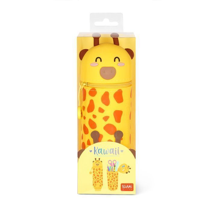 2-in-1 Kit - Legami - Giraffe - Soft Silicone - Retractable - Unisex