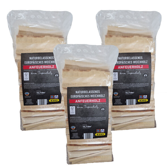 Anfeuerholz, 3er Set