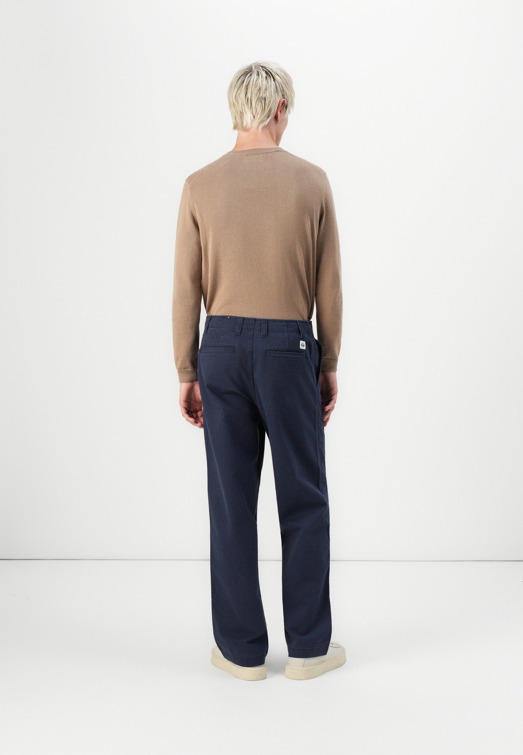 DOCKERS ALPHA LOOSE - Pantaloni - blazer blu navy